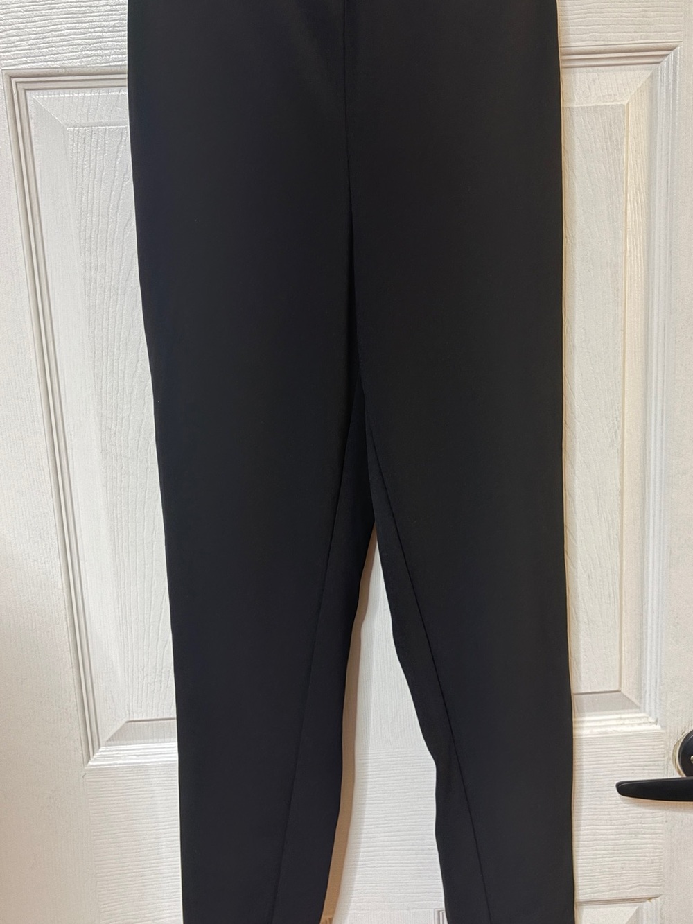 Women's Black Slim Ponte Ankle Pants